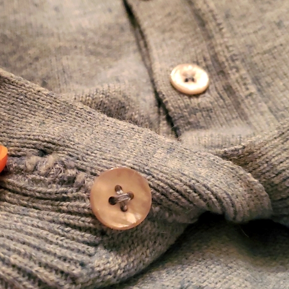 Vintage Lord Jeff wool blend blue cardigan - Picture 9 of 9